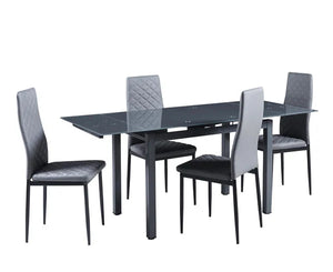 HELEN EXTENDING DINING TABLE GREY