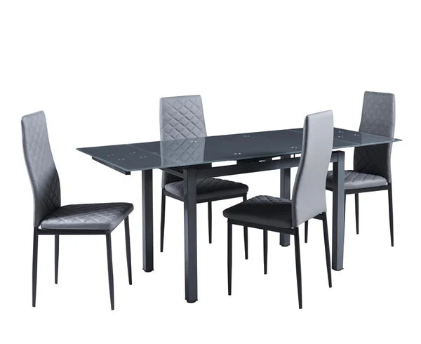 HELEN EXTENDING DINING TABLE GREY