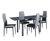 HELEN EXTENDING DINING TABLE GREY