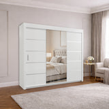 Alaska Mirror Sliding Wardrobe for bedroom