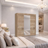 Bursa Mirror Sliding Door Wardrobe