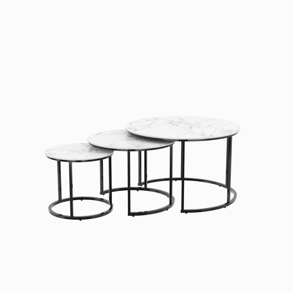 Clark Modern Nesting Coffee Table Set