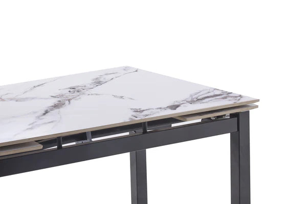 Helen Stone Extending Dining Table