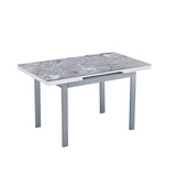 HUSTY STONE EXTENDING DINING TABLE
