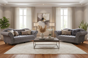 Kia Luxury Chesterfield Sofa Set