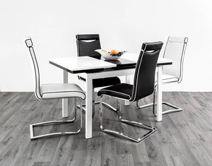 HUSTY GLASS DINING TABLE
