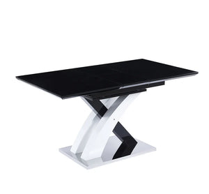 Stello Glass Extending Dining Table