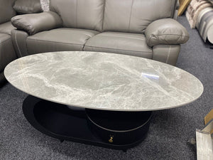 Florida Modern Stone-Top Coffee Table With Storage